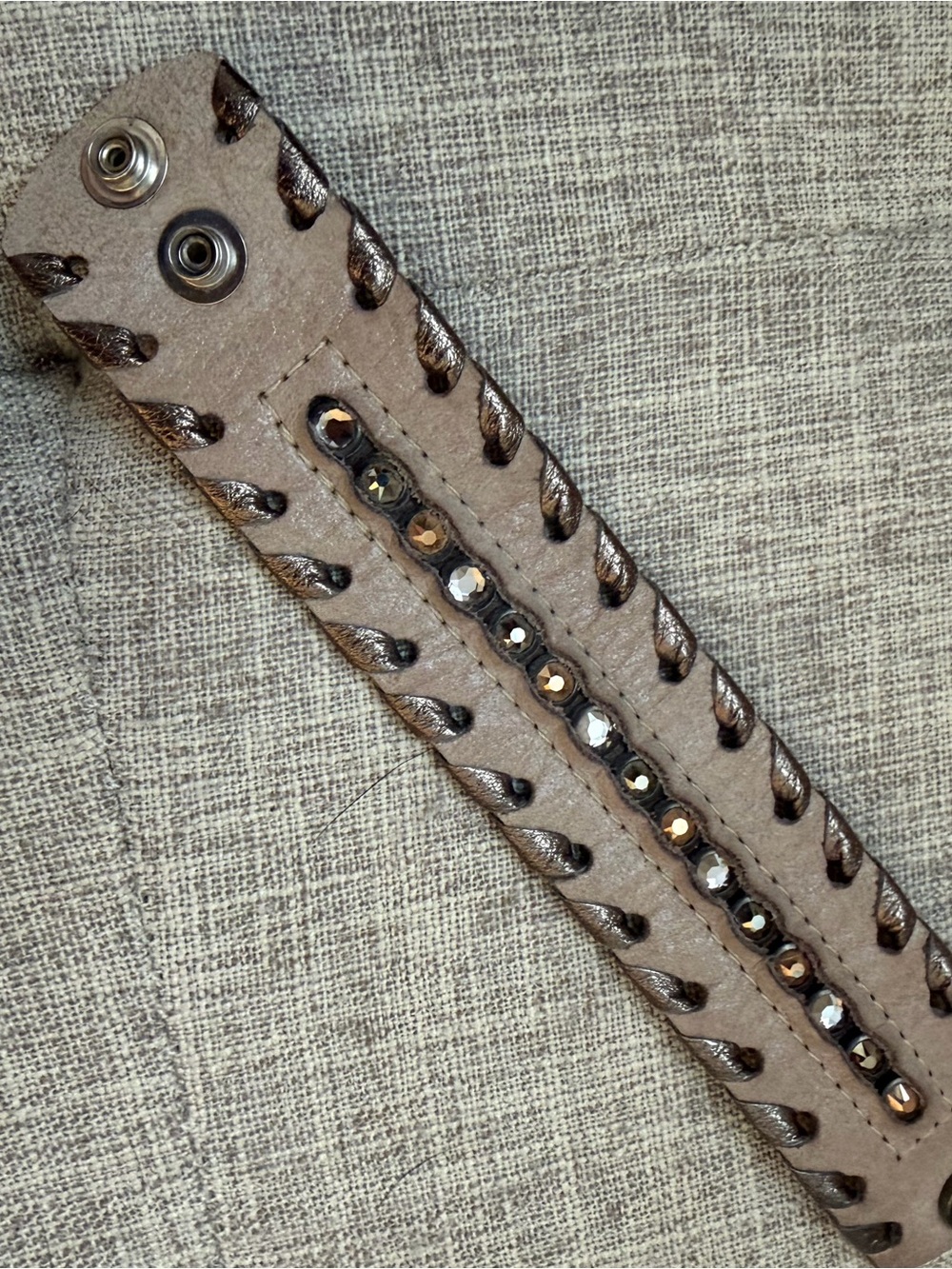 Leatherock Leather Cuff Bracelet